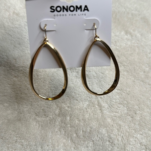 Sonoma 2 set of gold earrings - Picture 3 of 3